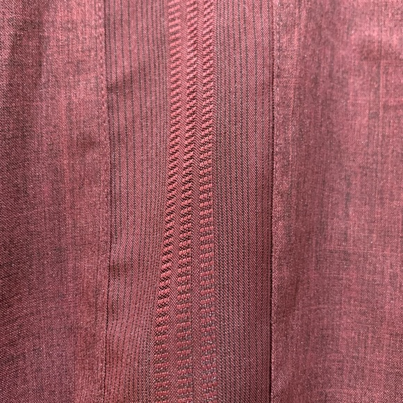 Men’s size XL George burgundy button down shirt - Picture 3 of 7